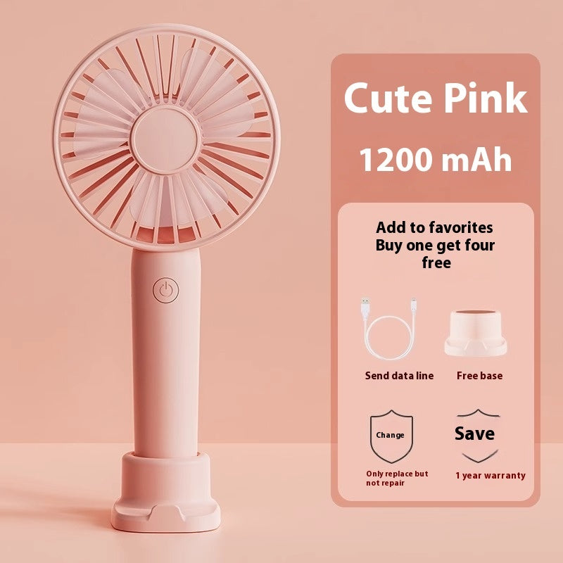 Mini Ventilateur Portable — Fan USB Rechargeable