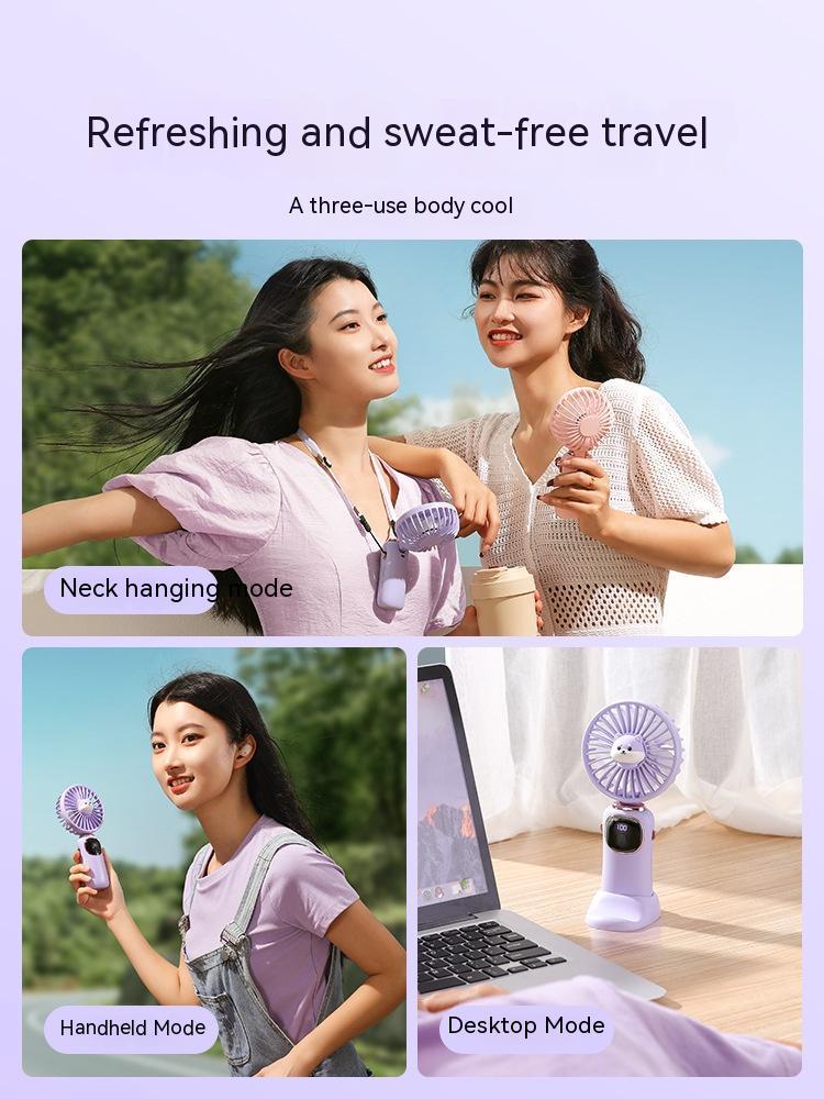 Ventilateur Portable Silencieux — Mini Fan Rechargeable