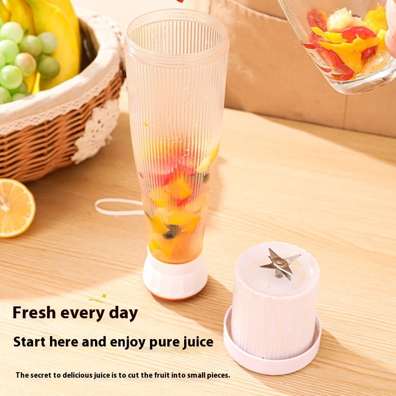 Mixeur Électrique Portable — Jus Frais en Quelques Secondes