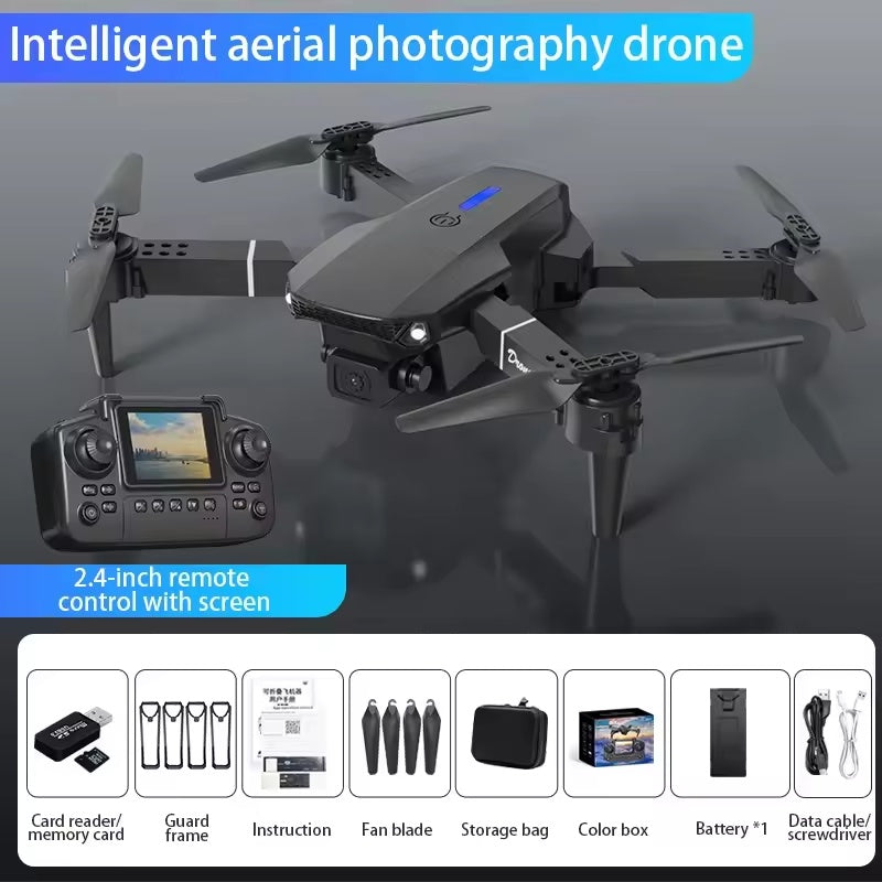 Drone E88 Pro Mini — Double Caméra 4K & Positionnement Optique