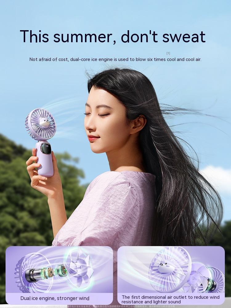 Ventilateur Portable Silencieux — Mini Fan Rechargeable