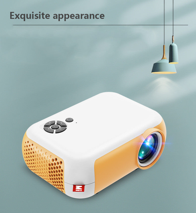 Mini Projecteur Portable A10 — Cinéma à Domicile jusqu'à 120"