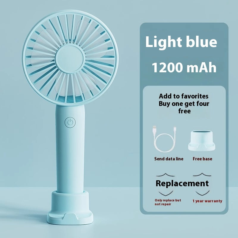 Mini Ventilateur Portable — Fan USB Rechargeable