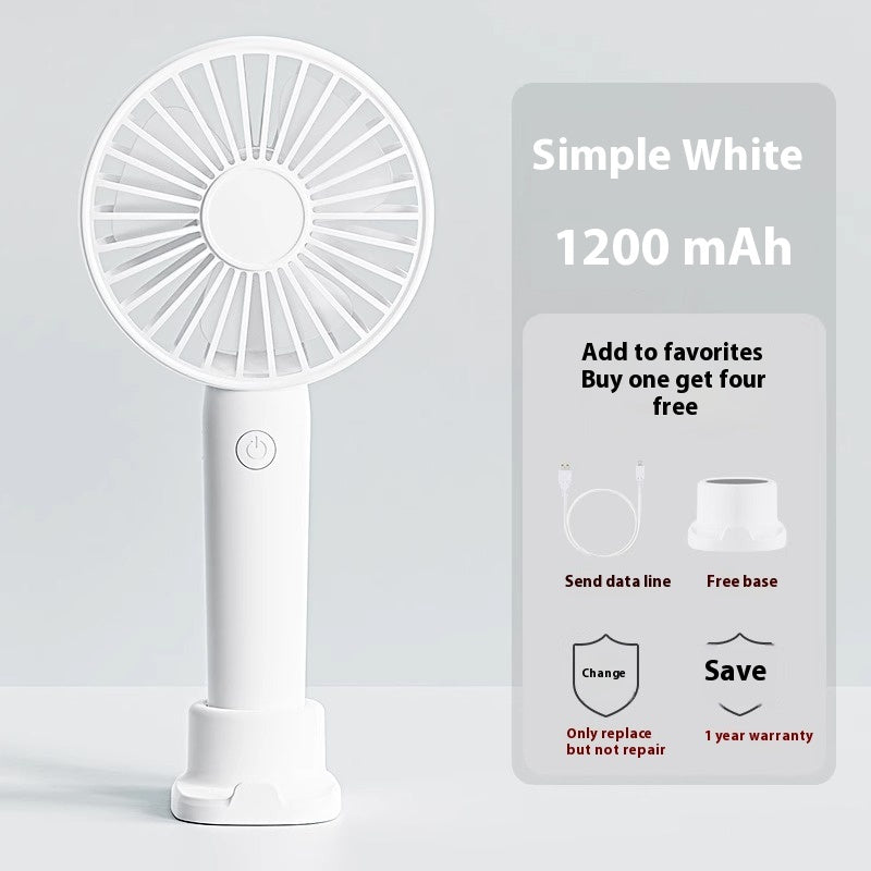 Mini Ventilateur Portable — Fan USB Rechargeable