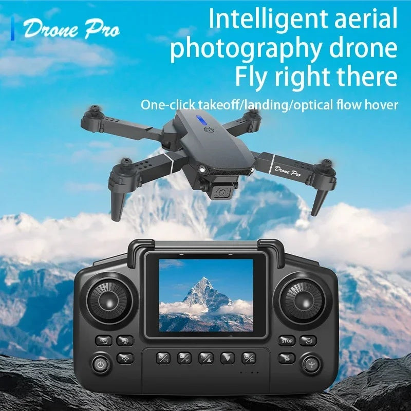 Drone E88 Pro Mini — Double Caméra 4K & Positionnement Optique
