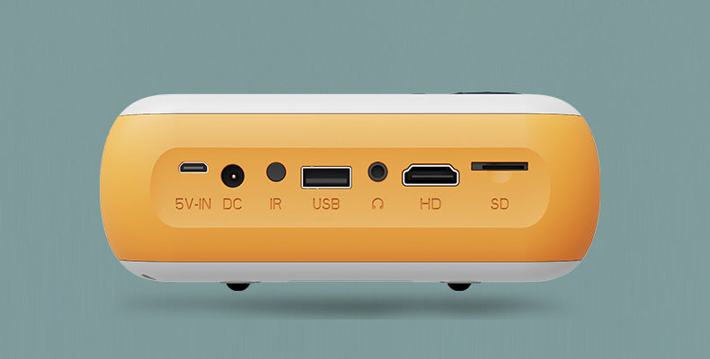 Mini Projecteur Portable A10 — Cinéma à Domicile jusqu'à 120"