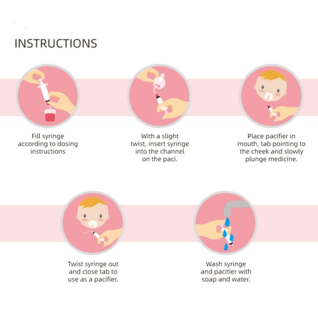 Seringue Médicale Anti-Étouffement pour Bébés