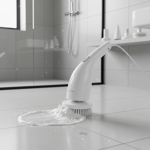 Brosse nettoyage électrique salle de bain carrelage